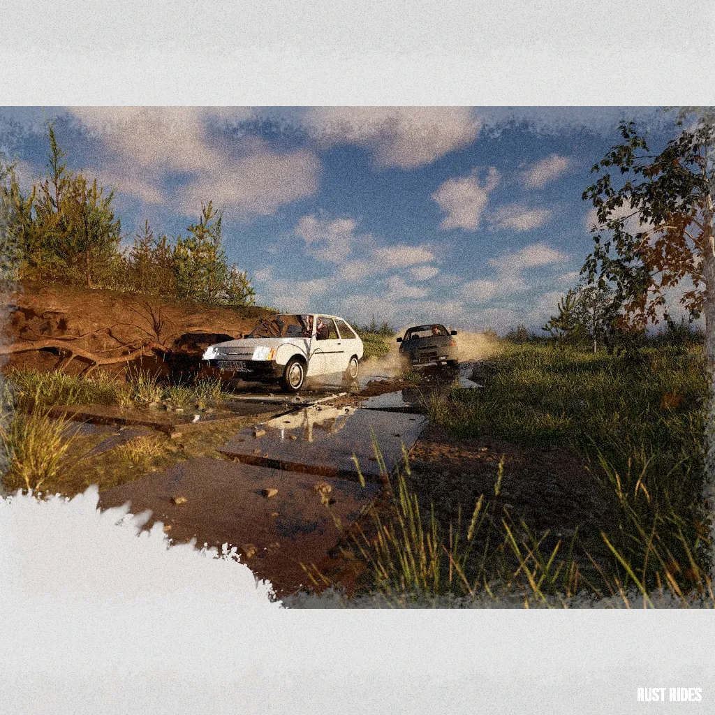 Rust Rides: Арт: Сцена 3