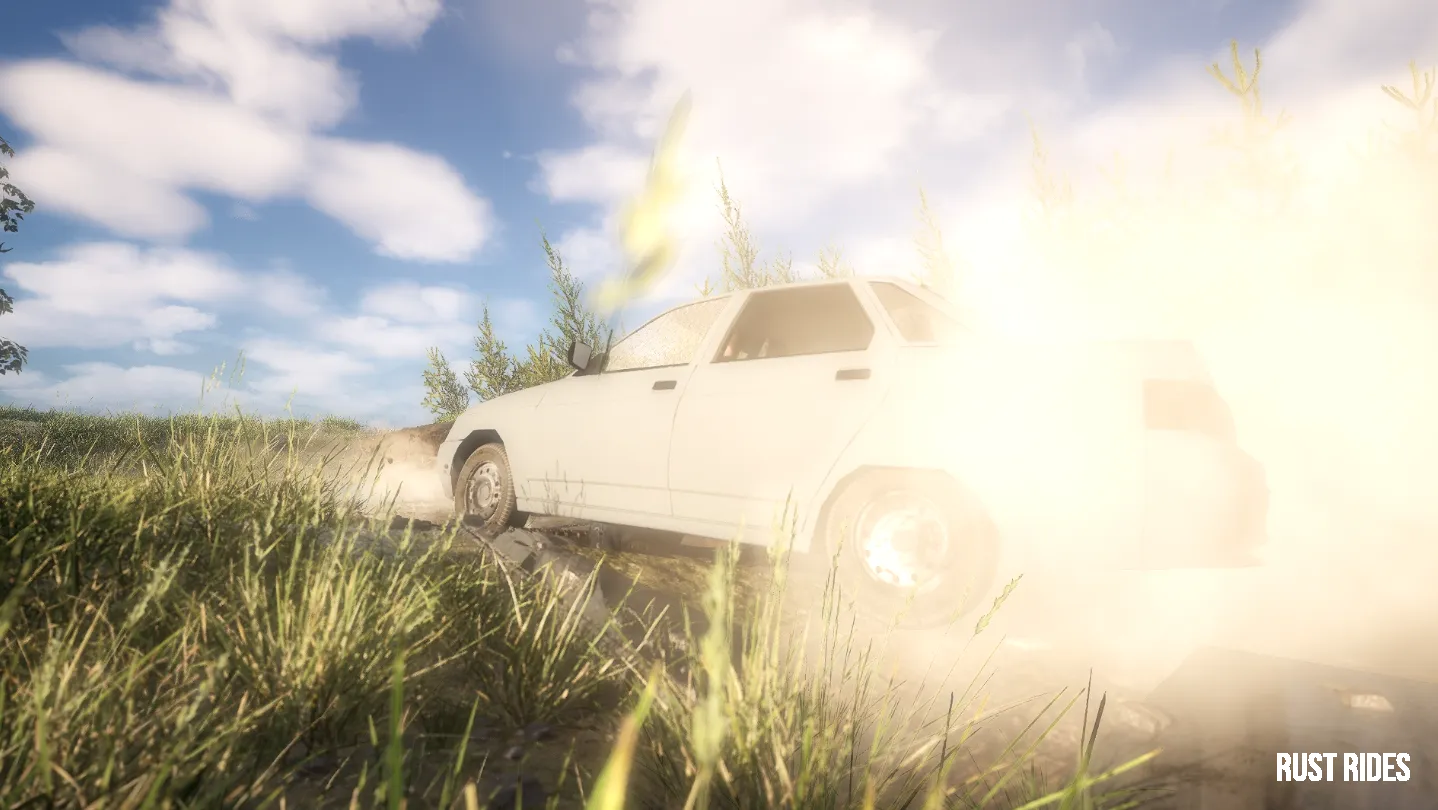 Rust Rides: Фонове Зображення
